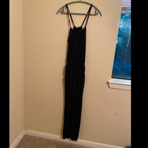 Strappy Black Jumpsuit